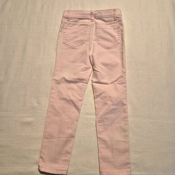 Cat & Jack girls size 6 pink jeggings 2 zippered pockets, stretchy, VGUC - Picture 3 of 7